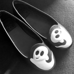 Strange Cvlt ghost shoes flats